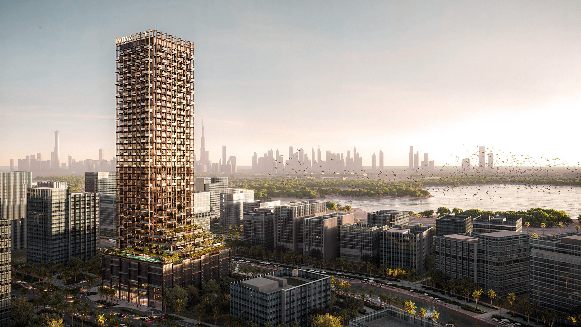 Расположение The Symphony